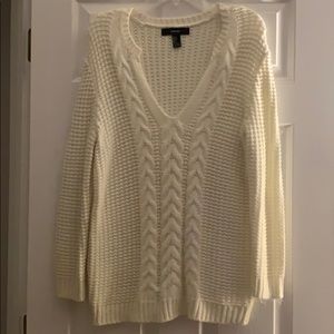Forever 21 slightly off white sweater